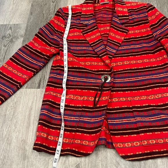Morning Glory vintage Native print jacket, EUC - Picture 2 of 7